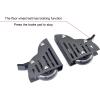 Sliding Library Ladder Black Track Kit, Hook On Tensible Rolling Ladder Hardware Library Sliding Ladder Hardware Kit 3.3ft-26.2ft Track/Rail(No Ladder), Limited to Ladder Thickness 2.5cm (Size : 23ft view 4