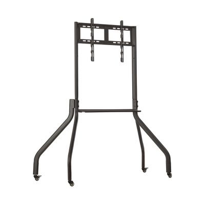 Tripp Lite Mobile Rolling TV Cart for 42" to 65" Television Displays, Wide Legs for Extra Stability, Locking Casters, Height Adjustable 57" to 67.5", Durable Metal Frame, 5-Year Warranty (DMC4265WL)