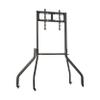 Tripp Lite Mobile Rolling TV Cart for 42" to 65" Television Displays, Wide Legs for Extra Stability, Locking Casters, Height Adjustable 57" to 67.5", Durable Metal Frame, 5-Year Warranty (DMC4265WL)