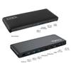 CODi Centro1202 Multi-Display USB-C Docking Station  Dual 4K Dock (2X DP & HDMI), 100W Power Delivery, MST Support, USB-A 3.0 Ports, Gigabit Ethernet, SD/MicroSD, Audio  Universal USB-C Laptop Dock view 2