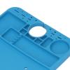 Microscope Silicone Base, Anti Static Multifunctional Silicone Micro Soldering Mat Foldable Heat Resistant for Maintenance view 4