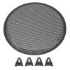 aqxreight 12 Inch Speaker Grill, Iron Subwoofer Speaker Grill Circle Woofer Cover Audio Mesh Protector Guard Replacement for Car RV view 1