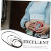 50pcs Tape Recorder Belt Cassette Recorder Repair Maintenance Drive Belt Repair Universal Player Mix Cassette Square Tape Rubber Machine Ordinary view 2