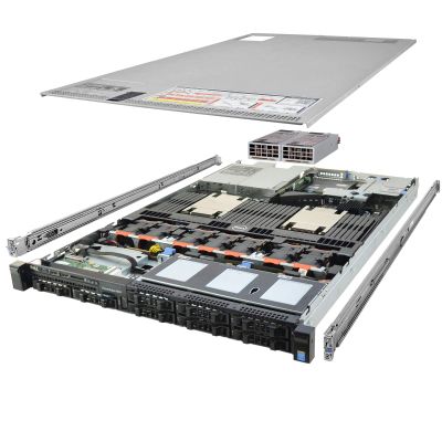 Dell PowerEdge R630 Server 2X E5-2680v3 2.50Ghz 24-Core 192GB RAM 8X Caddies (Renewed)