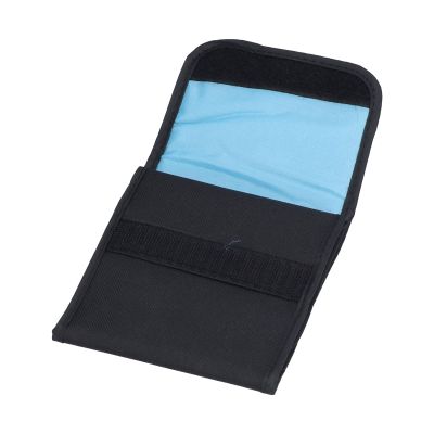 Yitre Lens Filter Storage Bag, Large Capacity Filter Wallet Case 3 Pockets Foldable for Camera Lens Filters