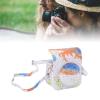 Airshi Camera Protective Bag, Camera Protective Case Scratch Resistant Safe Portable With Shoulder Strap For Photography Travel (Ink Watercolor) view 1