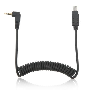 DC2 N3 Shutter Release Cord Cable, 2.5mm N3 Replacement Spring Cord for D7200, D7000, D5100, D5000, D3200, D3100, D90, Df, D750, D610, D600