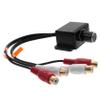 Vaguelly Bass Knob Audio Adjuster Volume Control for Motorcycles Compact Design Dual Inputs Outputs Easy Installation for Enhanced view 1