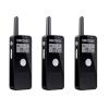 SINORISE Mini Walkie Talkies, 3 Pack Two-Way Radios with Earpiece & Microphone, Lightweight Wearable for Outdoor Activities, Travel & Team Communication view 1