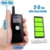 SINORISE Mini Walkie Talkies, 3 Pack Two-Way Radios with Earpiece & Microphone, Lightweight Wearable for Outdoor Activities, Travel & Team Communication view 2