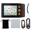 Tyenaza Digital Video Magnifier, 3.5in LCD Screen Electronic Video Magnifier 2X to 25x Zoom Handheld Magnifier Reading Aids for Low Vision view 1