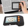 Tyenaza Digital Video Magnifier, 3.5in LCD Screen Electronic Video Magnifier 2X to 25x Zoom Handheld Magnifier Reading Aids for Low Vision view 2