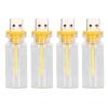 Tyenaza USB Night Light, 4Pcs USB Night Light Glass Plug in Light Portable 5V Office Home Lighting Supplies view 1