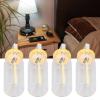 Tyenaza USB Night Light, 4Pcs USB Night Light Glass Plug in Light Portable 5V Office Home Lighting Supplies view 2