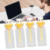 Tyenaza USB Night Light, 4Pcs USB Night Light Glass Plug in Light Portable 5V Office Home Lighting Supplies view 3