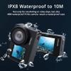 AKASO Brave 7 Action Camera 4K30FPS 20MP with 64GB U3 MicroSDXC Memory Card, Waterproof Camera with Touch Screen IPX8 33FT EIS 2.0 Zoom Support External Mic Voice Control with 2X 1350mAh Batteries view 3
