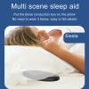 Bone Conduction Bluetooth Pillow Speaker, Bluetooth 5.0 Stereo Sleep Headphones for Deep Sleeping, Portable Under Pillow Speaker view 2