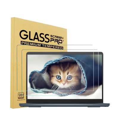 2 Pack 11.6" Laptop Tempered Glass Screen Protector for HP/Dell/Sony/Samsung/Lenovo/Acer/MSI/LG/Razer Blade and Other 11.6 inch Aspect Ratio 16:9 Laptop, 9H Hardness,HD Clear, Anti-Scratch
