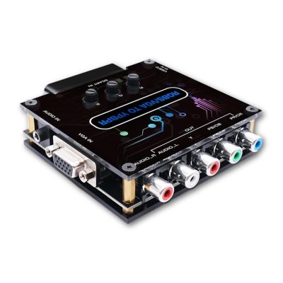 RGBS VGA SCART to YPBPR Component Converter, Support 480i, 480p, 576i, 576p, 720p, 1080i, for SFC, for Genesis, for