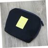 PACKOVE Shockproof Travel Pouch Cable Storage Bag for Phone Earphones Charger Mouse Toiletries Universal Digital Organizer Case Dark view 2