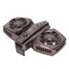 Cell Phone Cooler, Cellphone Radiator with Dual Semi-Conductor Cooling Chip, for 66-90mm Width Mobile Phones, for Gaming, Live Streaming view 3