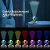 Shellvcase 3.15in 3D Mermaid Nightlight, Mermaid Lamps for Girls Bedroom, Night Light, 16 Colors & Remote Controls Crystal Ball Lamp, Birthday Christmas Mermaids Gifts for Girls Kids view 2