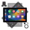 WENMENGDE10 inch 2+32GB Automatic Rotation IPS Full Touch Screen Android Car Radio Audio Video Stereo Player For Double Din With CarPlay Android Auto WiFi BT MirrorLink Split Screen PIP GPS Navigation view 1