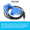DAOKAI Current Transformer SCT-013-000 Non-invasive Split Core Current Transformer AC 100A/50mA + ADS1115 ADC Conversion Board with Male and Female Dupont Cable Audio Female Cable view 3