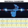 DAOKAI Current Transformer SCT-013-000 Non-invasive Split Core Current Transformer AC 100A/50mA + ADS1115 ADC Conversion Board with Male and Female Dupont Cable Audio Female Cable view 4