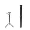3 Section Retractable Extension Arm, 8.5-18 inch Aluminum Tripod Extension Tube with 1/4 inch 3/8 inch Screws, Compatible with Phone Clip Camera view 1