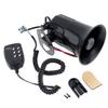 DriSentri Wired Alarm Siren Horn, 100W 12V 6 Sound Car Truck Speaker Loud Siren Horn 120-150dB with MIC view 1