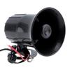 DriSentri Wired Alarm Siren Horn, 100W 12V 6 Sound Car Truck Speaker Loud Siren Horn 120-150dB with MIC view 3