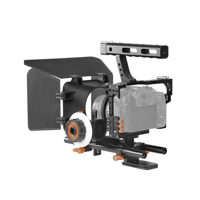 Camnoon 500 Aluminum Alloy Camera Camcorder Video Cage Rig Kit