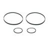 Rubber Belt Tape Mechanism Kit (4X Belts) Compatible with Sony Stereo Cassette Deck view 1