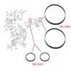 Rubber Belt Tape Mechanism Kit (4X Belts) Compatible with Sony Stereo Cassette Deck view 2