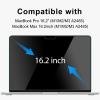 2 PACK16.2" Blue Light Blocking Screen Protector for MacBook Pro 16.2'' M2 Pro /M3 Pro/M3 Max 2023 Laptop, Anti-Glare Anti-Blue Light Macbook Pro 16 Laptop Screen Film Filter, Bubble Free Eye view 2