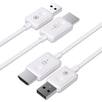 Wireless HDMI Transmitter and Receiver, 1080p Wireless HDMI, Plug and Play, for Streaming Video and Audio from Laptop/PC/Projector to Display