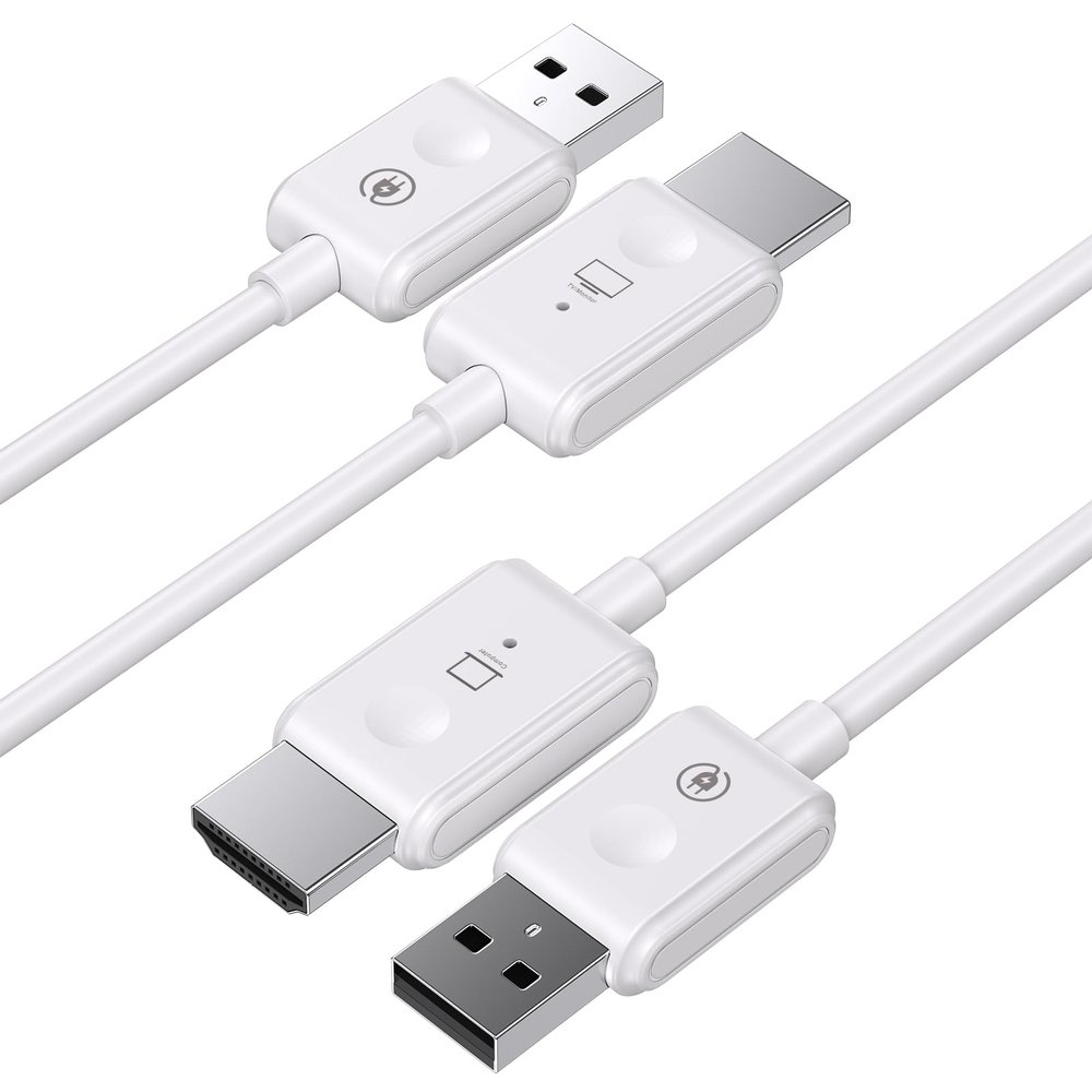 Wireless HDMI Transmitter and Receiver, 1080p Wireless HDMI, Plug and Play, for Streaming Video and Audio from Laptop/PC/Projector to Display