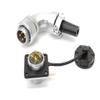 Elecbee WS20 4Pin Aviation Connector Male Plug Female Socket Metal Threaded Panel Mount Waterproof Connector (TS+Z 4pin) view 2