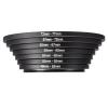 7Pcs Filter Ring Adapter Set, Aluminum Camera Lens Filter Ring Adapter Kit, Camera Professional Mini Step Up, Camera Accessories(49-52mm 52-55mm 55-58mm 58-62mm 62-67mm 67-72mm 72-77mm) view 1
