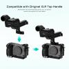 Tilta Camera Cage Basic Kit for FX3/FX30 V2 | Includes Cage, Top Handle, Baseplate & More | Top Plate NATO Rail, Cold Shoe, 1/4"-20 and 3/8"-16 | Thumb Screw Design | Black view 4