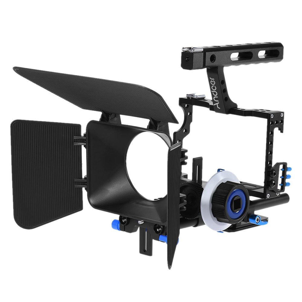 C500 Aluminum Alloy Camera Camcorder Video Cage Rig Kit