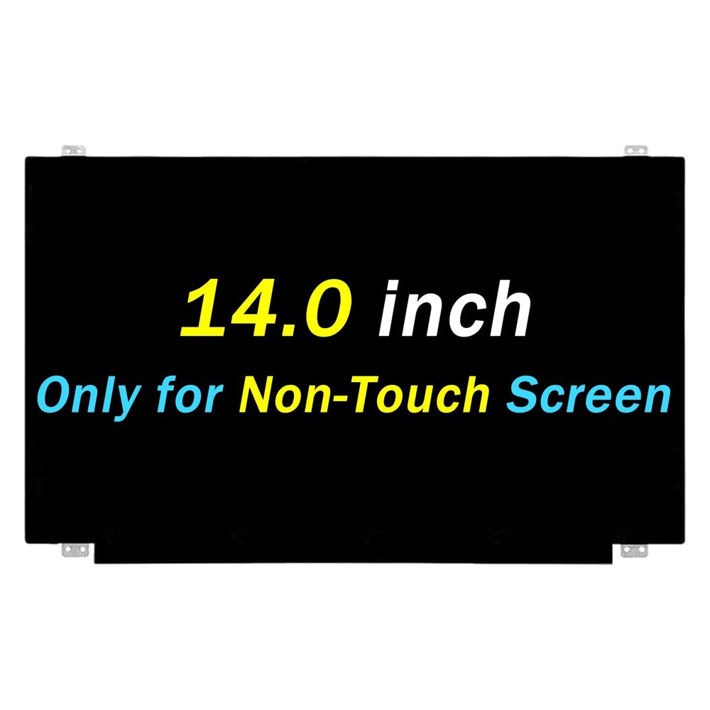 PEHDPVS 14" Replacement for Asus X441BA-CBA6A 18010-14051100 30 Pin 60hz (1366x768) LCD Screen Display LED Panel Non-Touch Digitizer (Only for Non-Touch Screen)