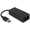 Lightweight Data Modem - Dual Port USB2.0 56K External Modem with Plug and Play view 3