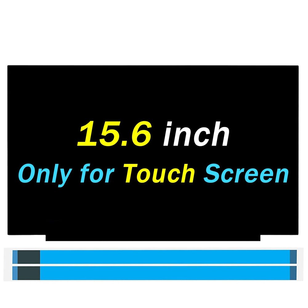 PEHDPVS 15.6" L63569-001 Replacement for HP Notebook 15-DY1032WM 15-DY1731MS 40 Pin 60Hz (1366x768) LCD Screen Display LED Panel Touch Digitizer (Only for Touch Screen)