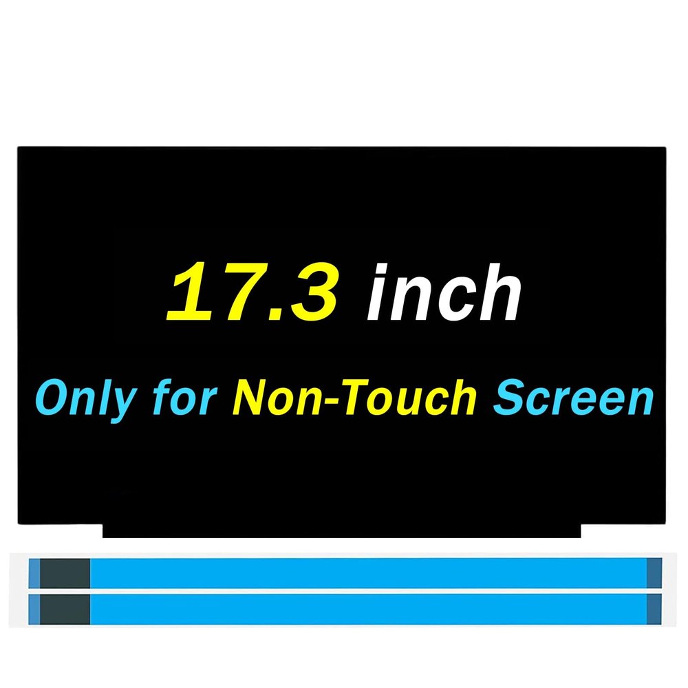 PEHDPVS 17.3" Replacement for Acer Nitro 5 Model N20C2s 40 Pin 144Hz (1920x1080) LCD Screen Display LED Panel Non-Touch Digitizer (Only for Non-Touch Screen)