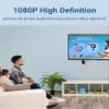 1080P Display Adapter, HDMI Display Dongle Adapter HD Screen Mirroring for Phone Tablet TV, USB Connected, Multi Applications view 3