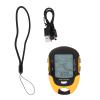 GPS Navigation Receiver Handheld USB Rechargeable Digital Altimeter Barometer, GPS Handheld, Digital Multifunction LCD view 3