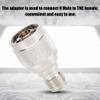 2PCS N Male to TNC Female Adapter, Portable Gold Plated Connector, High Performance, Long Service Life, view 2