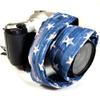 Blue Stars Camera Strap, USA Camera Strap Universal DSLR Neck & Shoulder Strap, Photography Accessory, Gift for Men & Women view 3